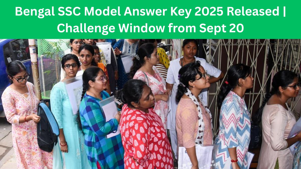 bengal-ssc-model-answer-key-2025-teacher-recruitment