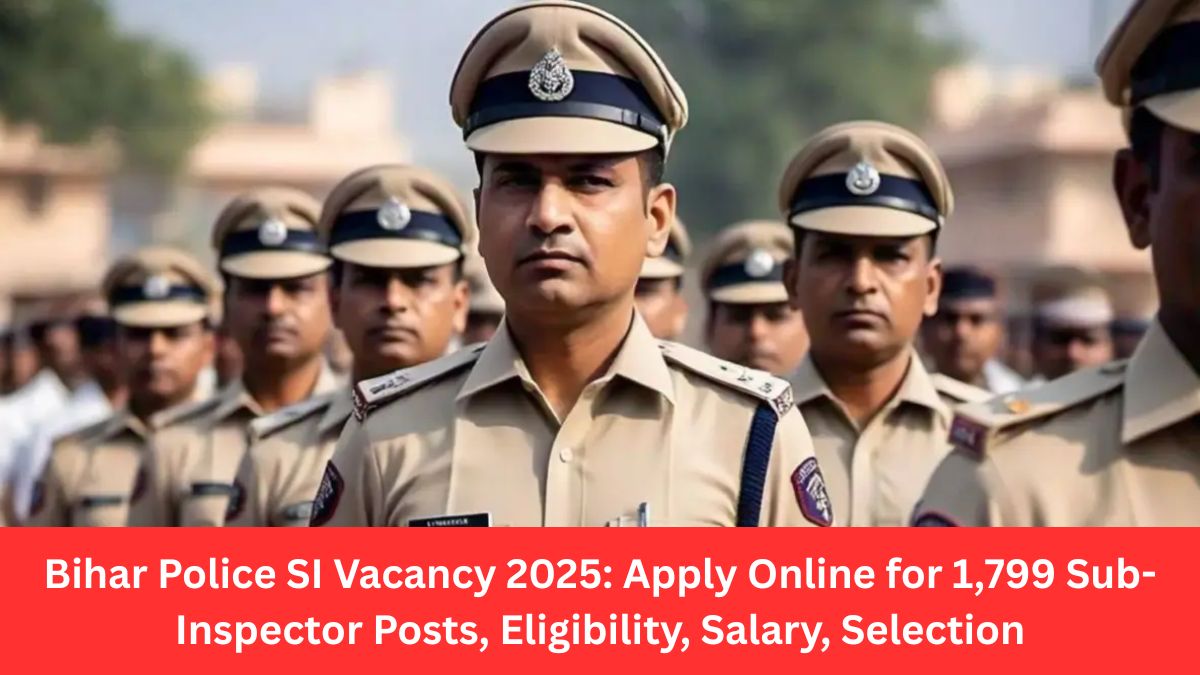 bihar-police-si-vacancy-2025-eligibility-salary-apply
